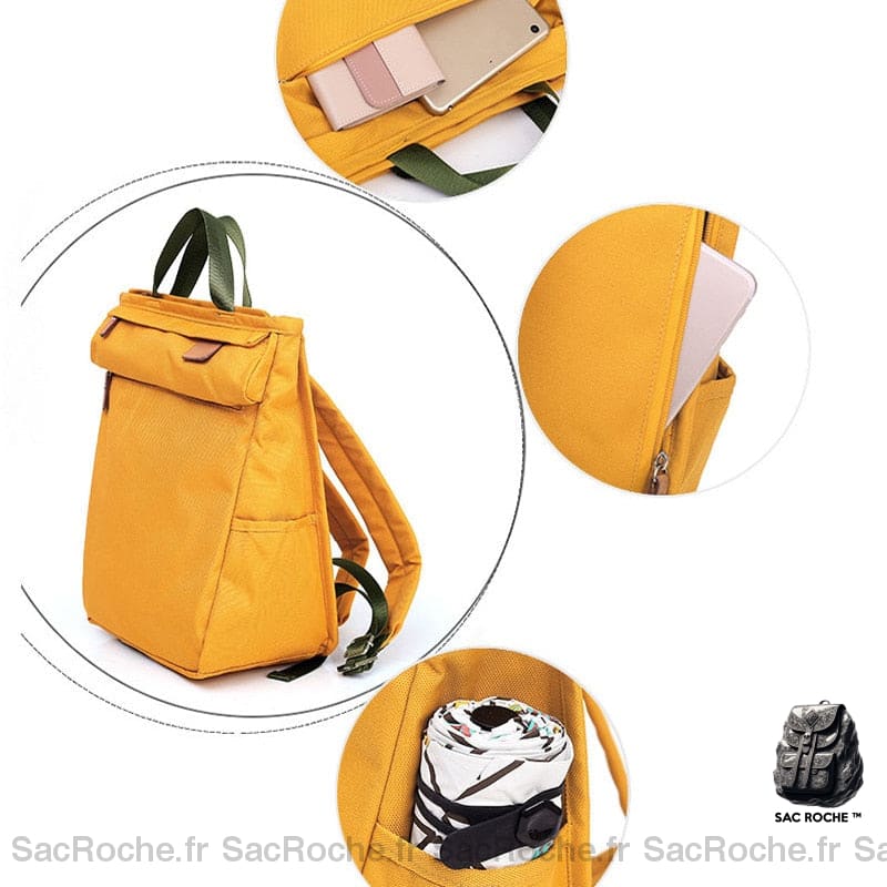 Sac À Dos Maman Couleur Unie Bébé