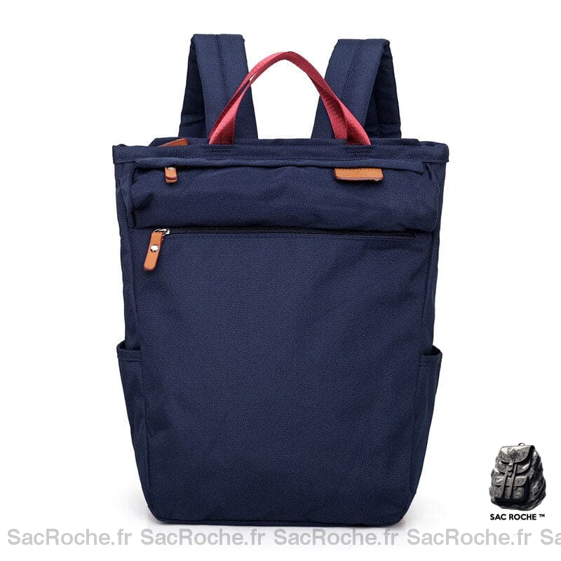 Sac à dos couleur unie pour maman - Bleu - bagages Les bagages à main