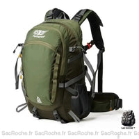 Sac à dos marche nordique randonnée - modèle Vert - Sac Roche ™