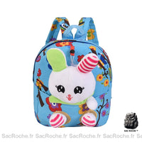Sac à dos maternelle lapin adorable - modèle Bleu - Sac Roche ™