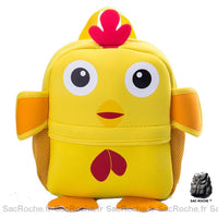 Sac à dos maternelle néoprène animaux mignons - modèle Poussin - Sac Roche ™