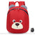 Sac à Dos Maternelle Ourson Mignon - Caractériel - modèle Rouge - Sac Roche ™