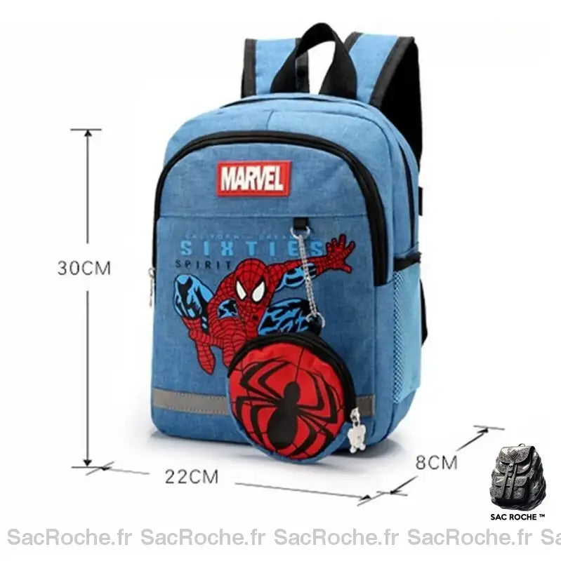 Sac À Dos Maternelle Spiderman Sac