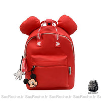 Sac à dos Mickey enfant coloré. - modèle Rouge - Sac Roche ™