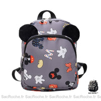 Sac à dos Mickey enfant - modèle Gris - Sac Roche ™