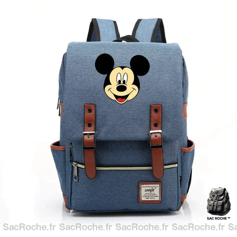 Sac À Dos Mickey Maternelle Rouge Bleu / M Sac