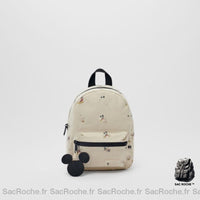 Sac à dos Mickey Mouse blanc - Sac Roche ™