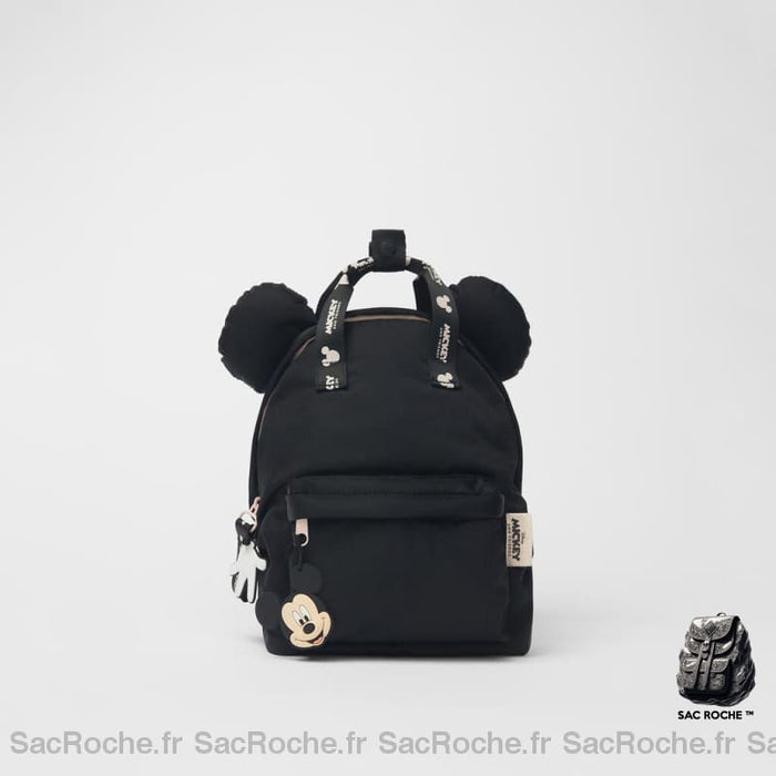 Sac À Dos Mickey Tête Stylée Enfant