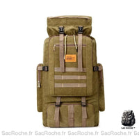 Sac à dos militaire 100L - Grande capacité - modèle Beige - Sac Roche ™