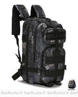 Sac à dos militaire 30L camouflage - modèle Gris - Sac Roche ™