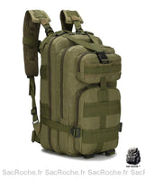 Sac à dos militaire 30L camouflage - modèle Vert - Sac Roche ™