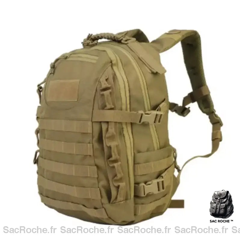 Sac À Dos Militaire 35L Camouflage Kaki Sac