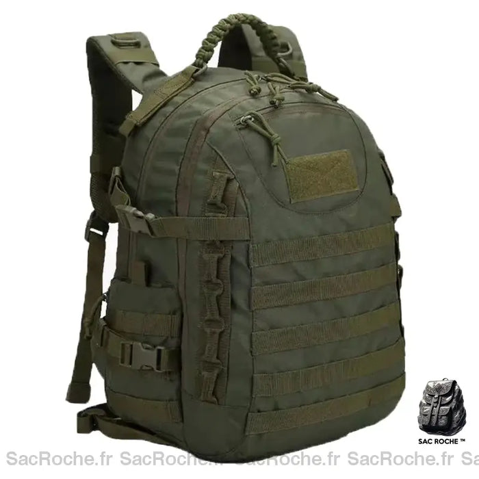 Sac À Dos Militaire 35L Camouflage Vert Sac