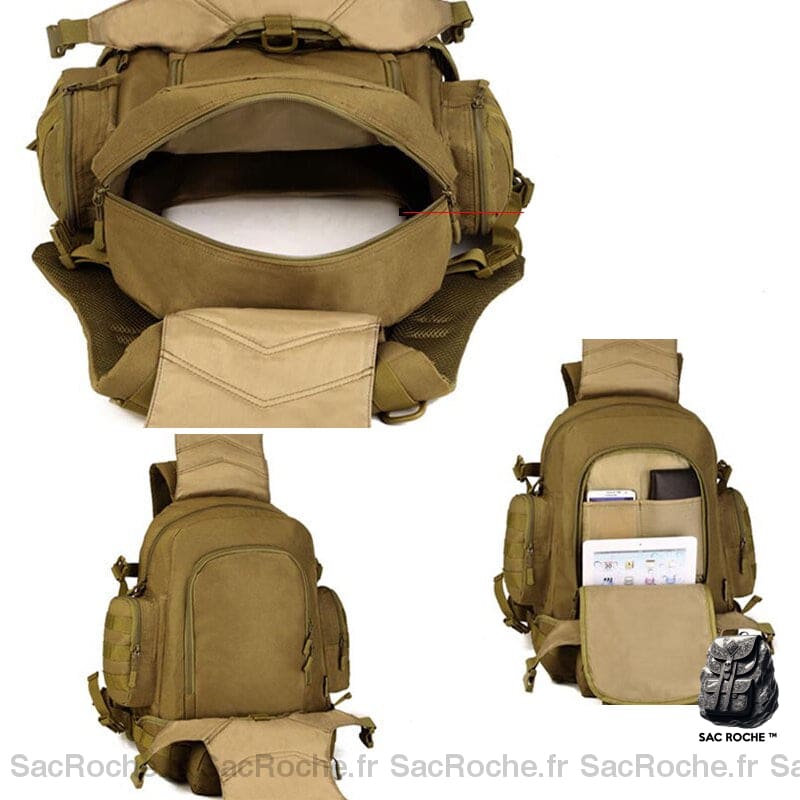 Sac À Dos Militaire 40L 3 En 1