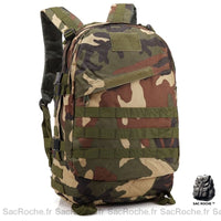 Sac à dos militaire 40L+ grande capacité - modèle Marron - Sac Roche ™