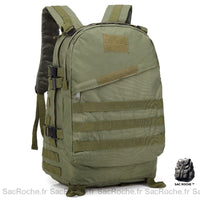 Sac à dos militaire 40L+ grande capacité - modèle Vert - Sac Roche ™