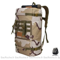 Sac à dos militaire 50L camouflage - modèle Désert - Sac Roche ™