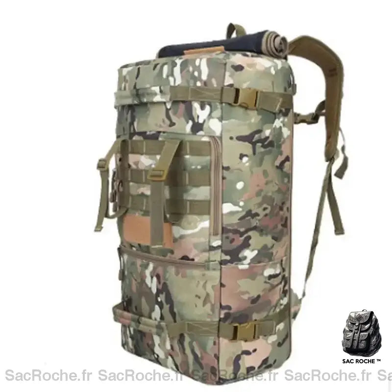 Sac À Dos Militaire 50L Camouflage Foret Sac