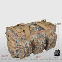 Sac à dos militaire 50L camouflage - modèle Multicolore - Sac Roche ™