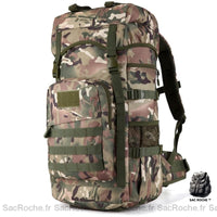 Sac à dos militaire 50L grand. - modèle Multicolore - Sac Roche ™