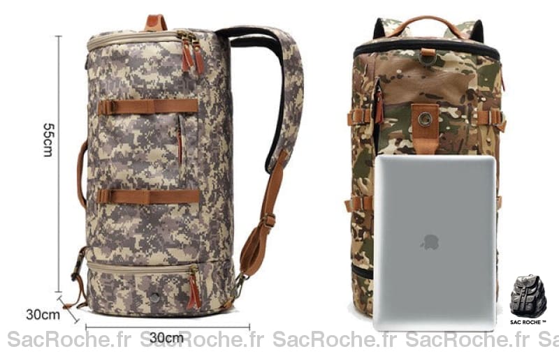 Sac À Dos Militaire 50L Homme