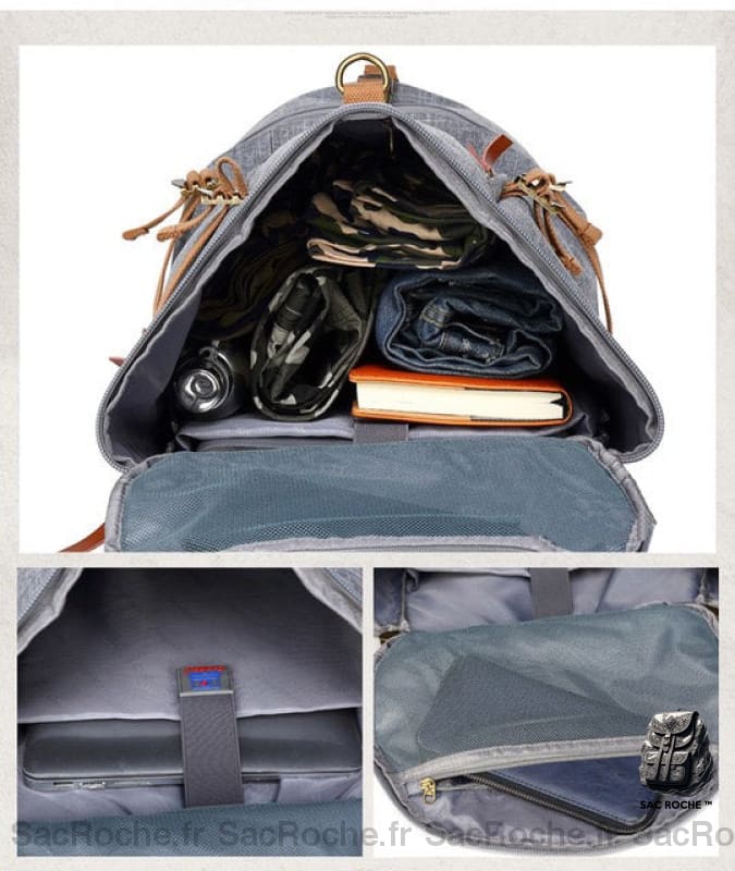 Sac À Dos Militaire 50L Homme