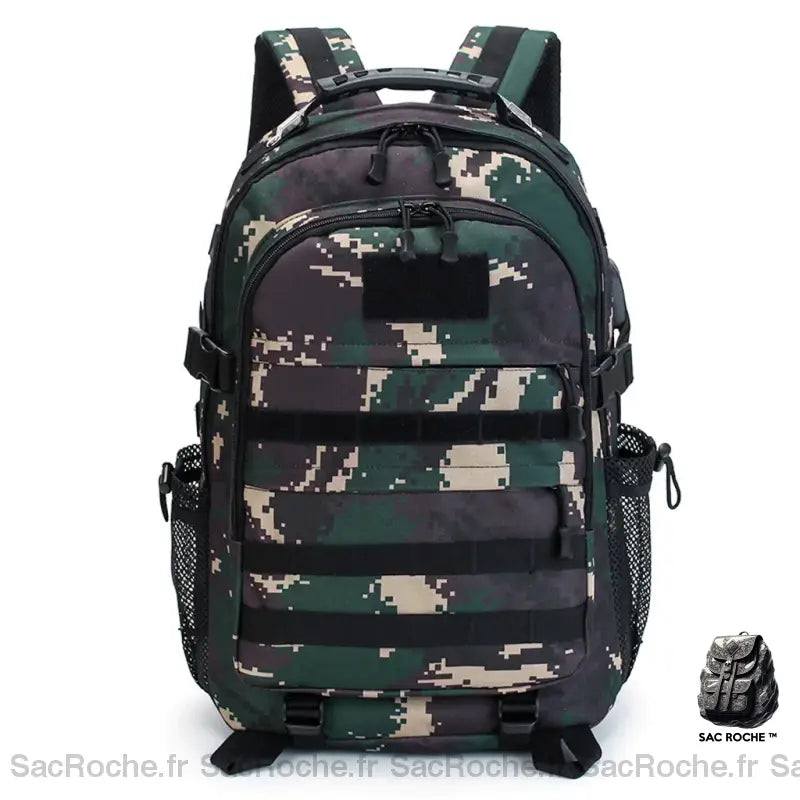 Sac À Dos Militaire 50L Performant Digital Sac Homme