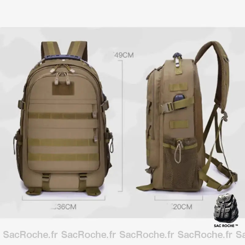 Sac À Dos Militaire 50L Performant Sac Homme