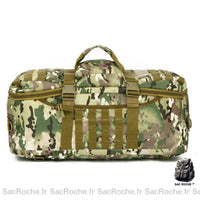 Sac à dos militaire 60L polyvalent - modèle Multicolore - Sac Roche ™