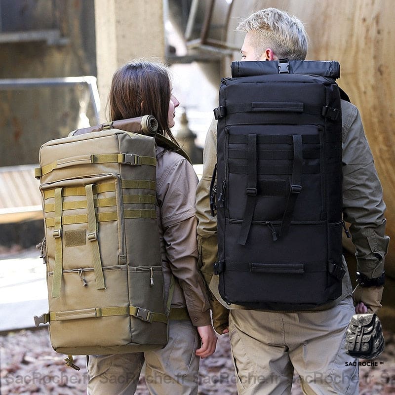 Sac À Dos Militaire 60L Souple