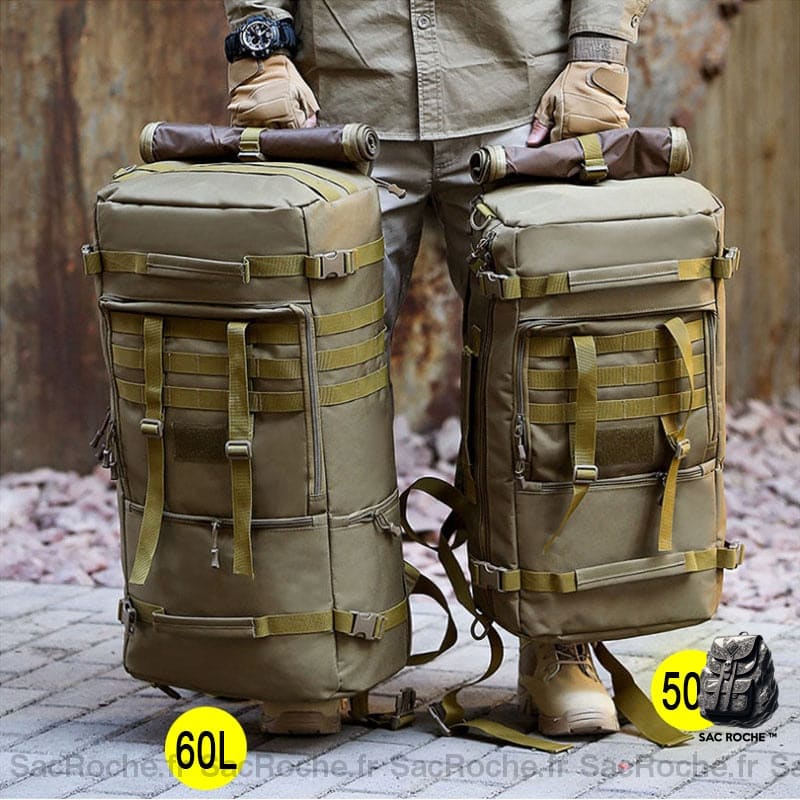 Sac À Dos Militaire 60L Souple