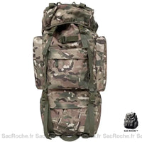 Sac à dos militaire 70L camouflage - modèle Foret - Sac Roche ™