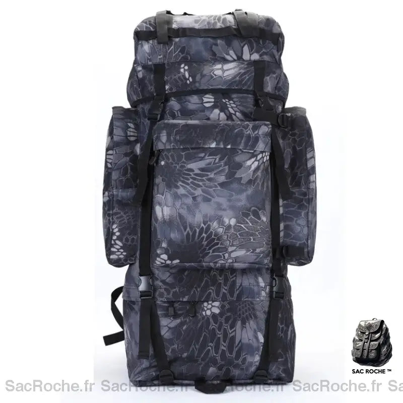 Sac À Dos Militaire 70L Camouflage Python Sac
