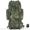 Sac À Dos Militaire 70L Camouflage Vert Armée Sac