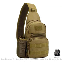 Sac à dos militaire à une épaule avec emplacement pour gourde vert très haute qualité