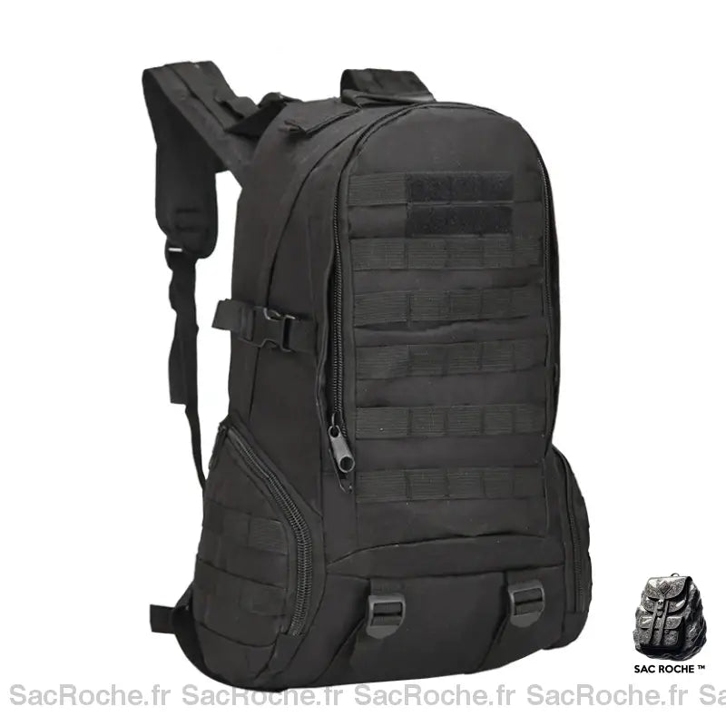 Sac À Dos Militaire Compact Noir Sac
