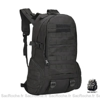 Sac à dos militaire compact - modèle Noir - Sac Roche ™