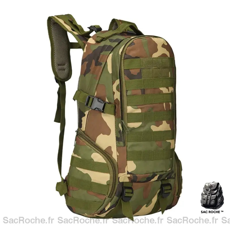 Sac À Dos Militaire Compact Vert Armée Sac