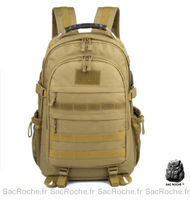 Sac à dos militaire étanche - modèle Marron - Sac Roche ™