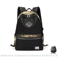 Sac À Dos Militaire Garçon Noir Sacs Dos Scolaire