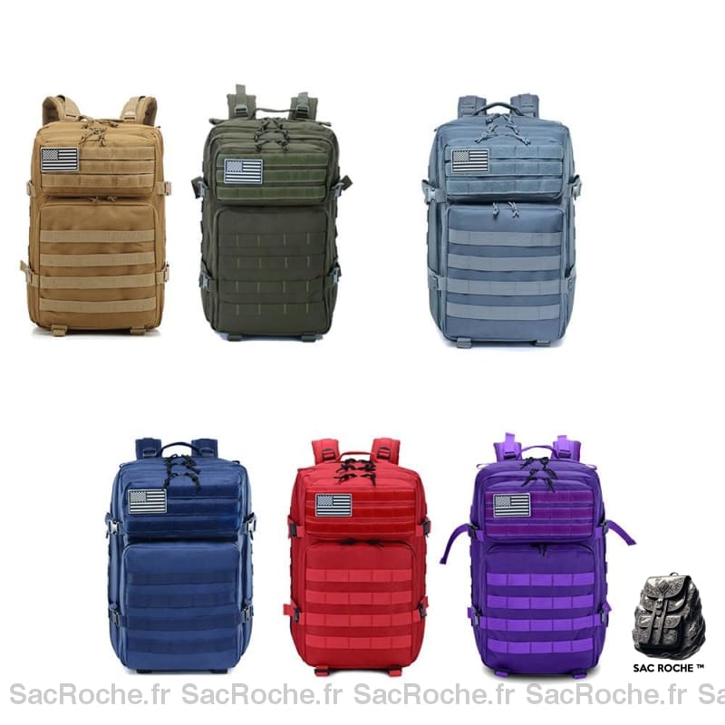 Sac À Dos Militaire Noir