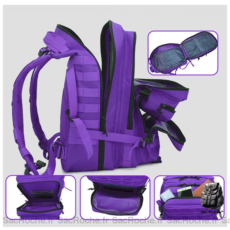 Sac À Dos Militaire Noir