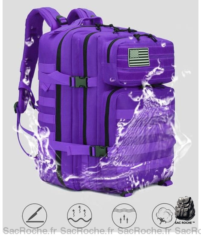 Sac À Dos Militaire Noir