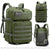 Sac à dos militaire noir - modèle Vert - Sac Roche ™
