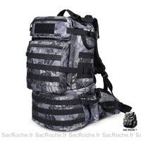 Sac à dos militaire spacieux - modèle Gris - Sac Roche ™