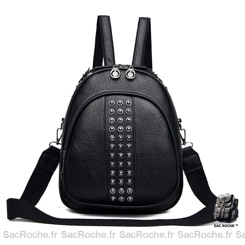 Sac À Dos Mini Bandoulière Noir Petit Femme