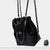 Sac à dos mini cuir souple femme - modèle Noir - Sac Roche ™