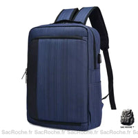 Sac À Dos Minimaliste 14 Pouces Bleu Sac Ordinateur