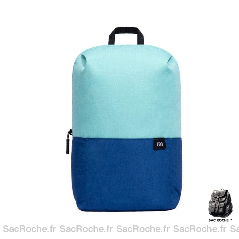 Sac à dos minimaliste deux tons - Bleu - Mini sac à dos Xiaomi Mi Xiaomi