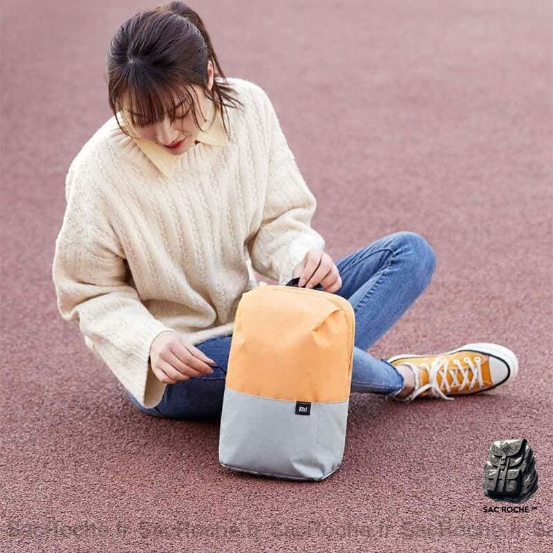 Sac À Dos Minimaliste Bicolore Enfant
